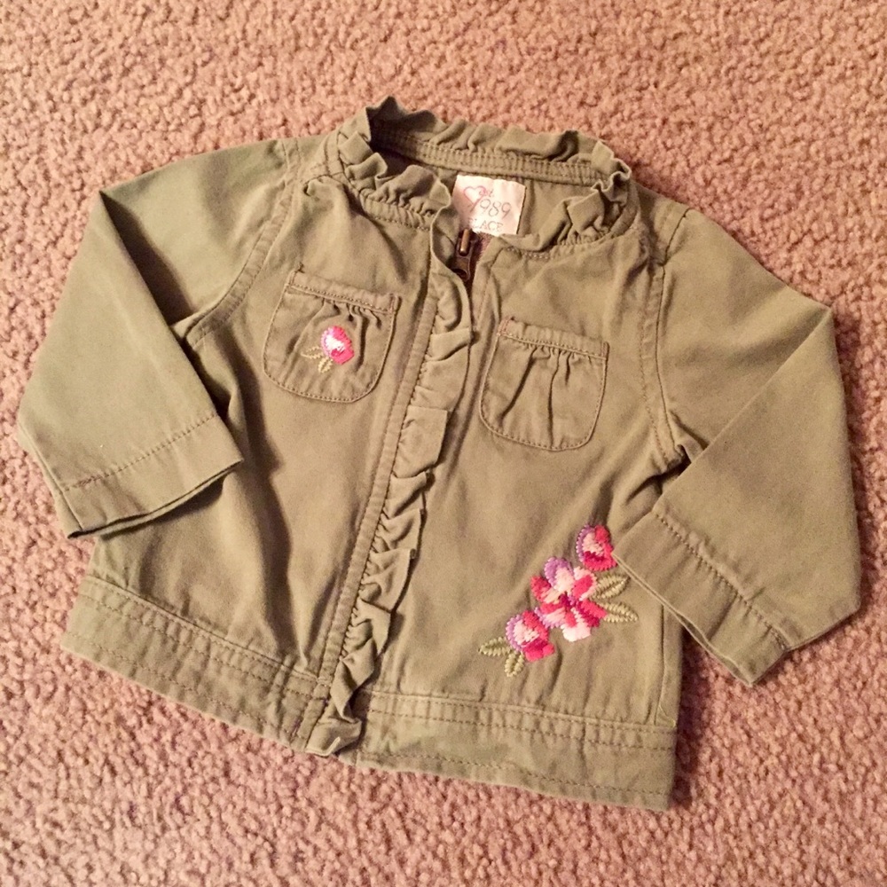 Adorable Children’s Place Green Khaki Jacket